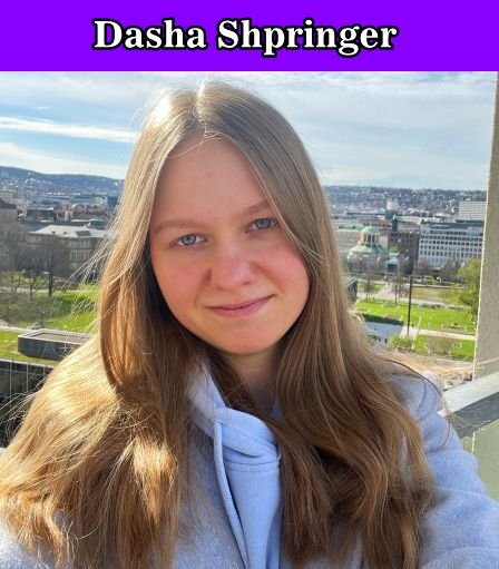 Pianist Dasha Shpringer Selfie Image